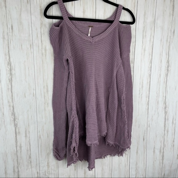 Free people moonshine cold shoulder sweater - Picture 3 of 8